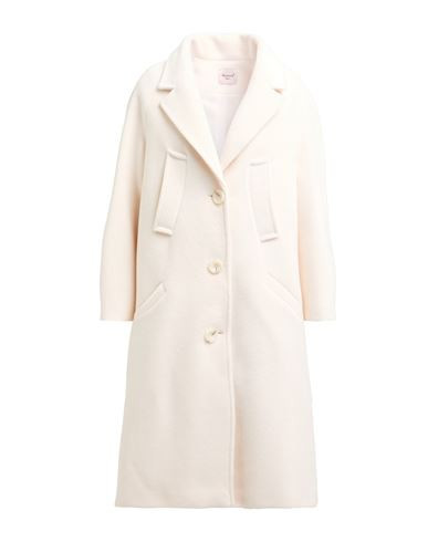 Mariuccia Woman Coat Cream Size 4 Polyester | YOOX (US)