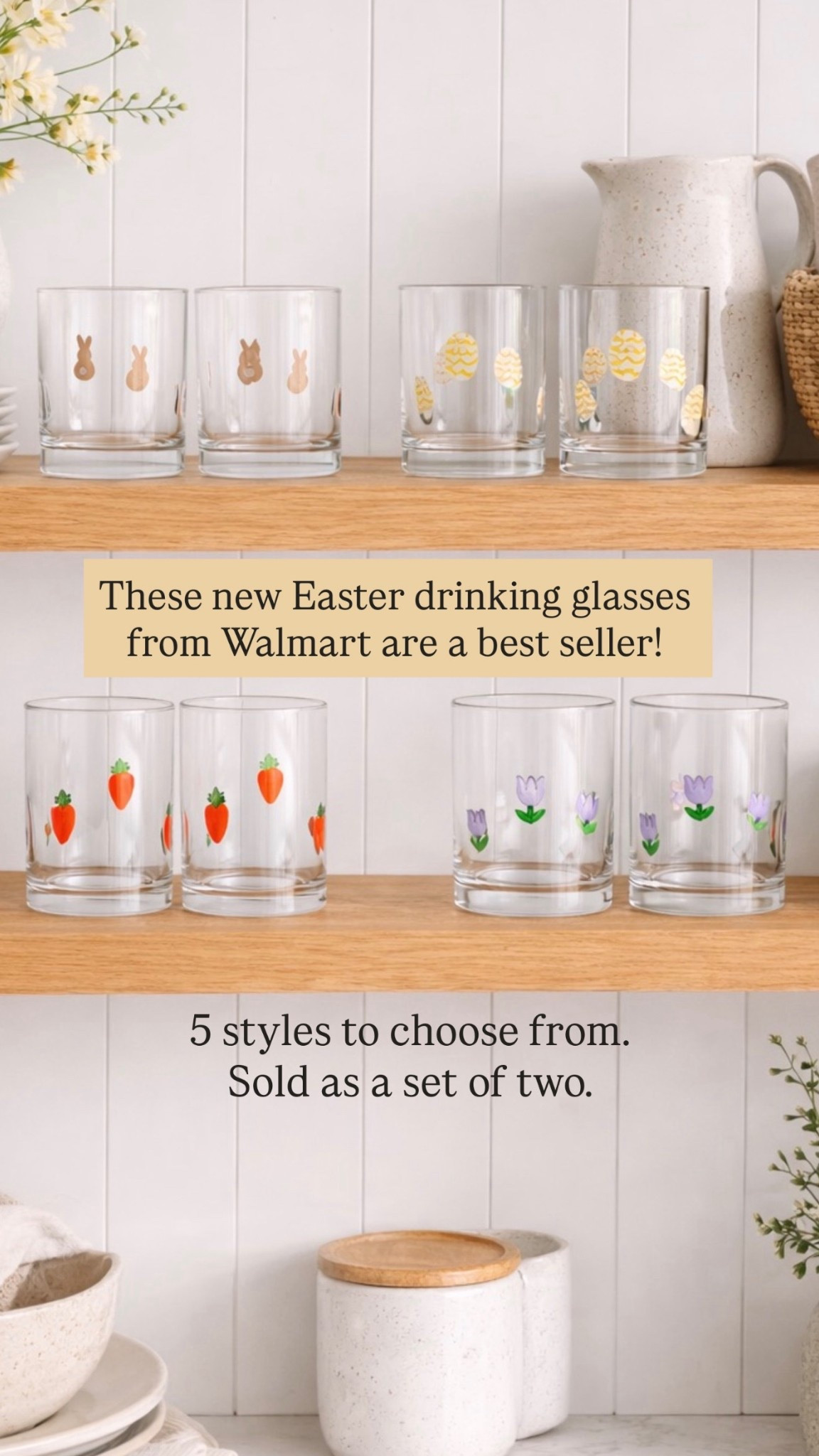 Walmart | spring decor | Easter decor | easter table | bunny glass, icon glasses | thyme and table | Walmart finds  | drinking glasses 

#LTKSaleAlert #LTKHome #LTKSeasonal
