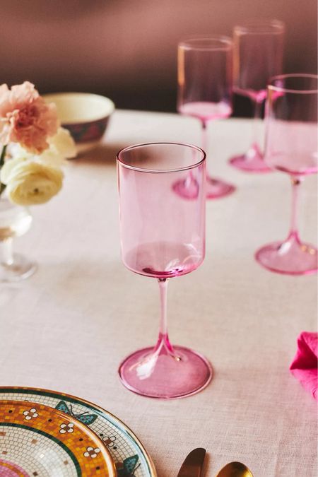 Pink wine glasses 🩷🩷

#LTKSeasonal #LTKCyberWeek #LTKGiftGuide