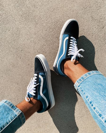 Fresh Vans 💙🤍🖤

#LTKshoecrush #LTKstyletip #LTKmens