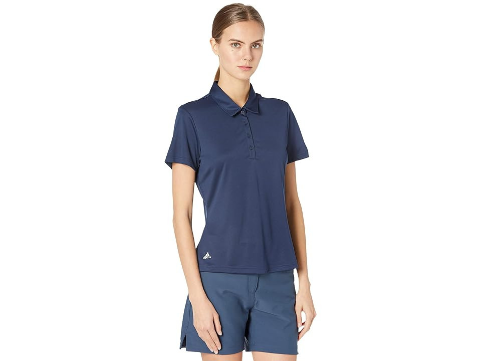 adidas Golf Tournament Primegreen Polo Shirt Women's Clothing Navy : XS, Polyester | Zappos