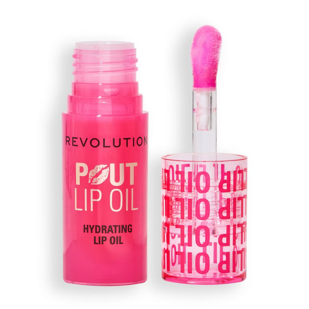 Makeup Revolution Pout Lip Oil - Lychee Clear - 0.1oz | Target