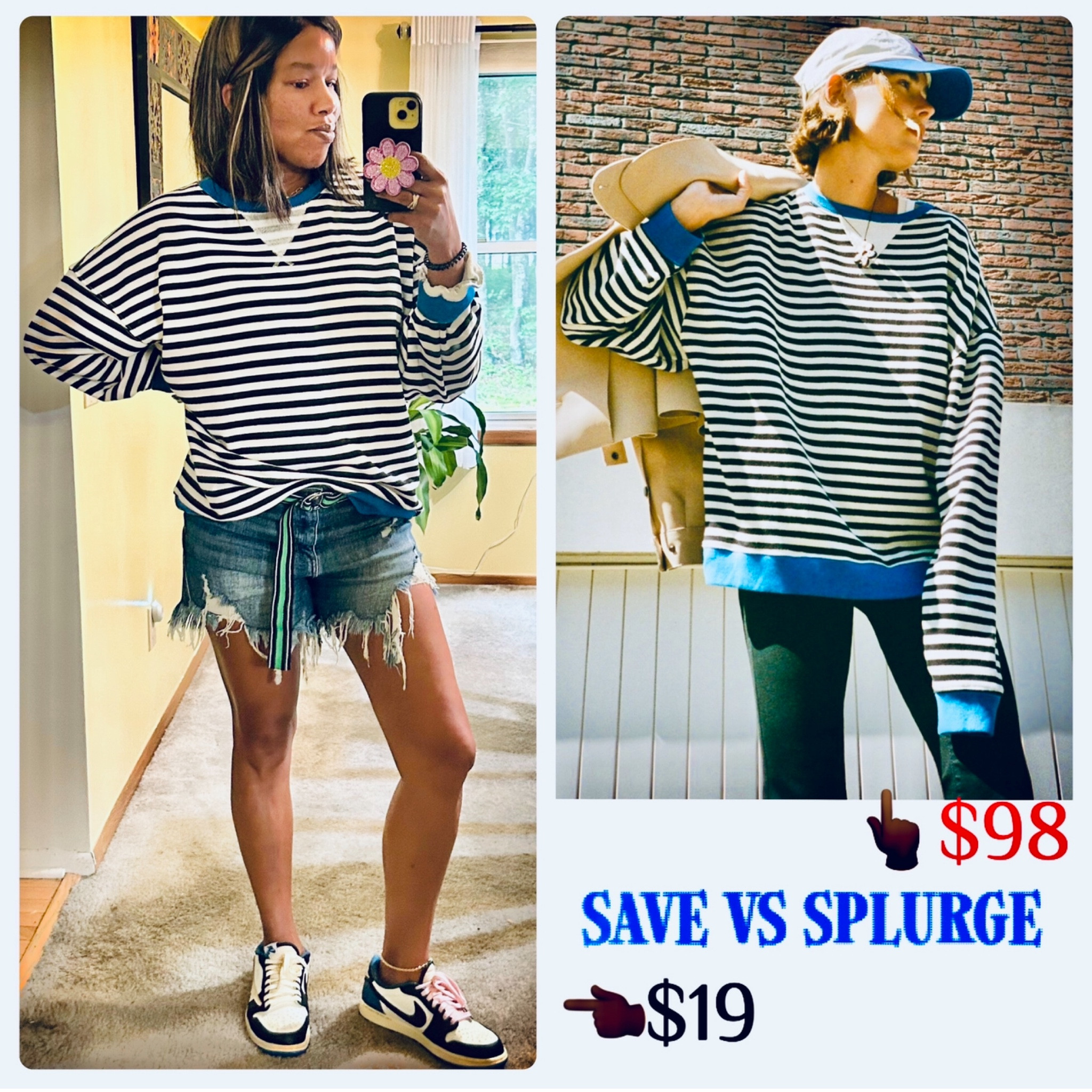 They are identical.  I love Free People as much as the next gal but $19 is a hell of a difference from $98.  Comes in numerous flavors.  Washes well and true to size.  

#YouWontBeDisappointed

#LTKFindsUnder50 #LTKStyleTip #LTKOver40