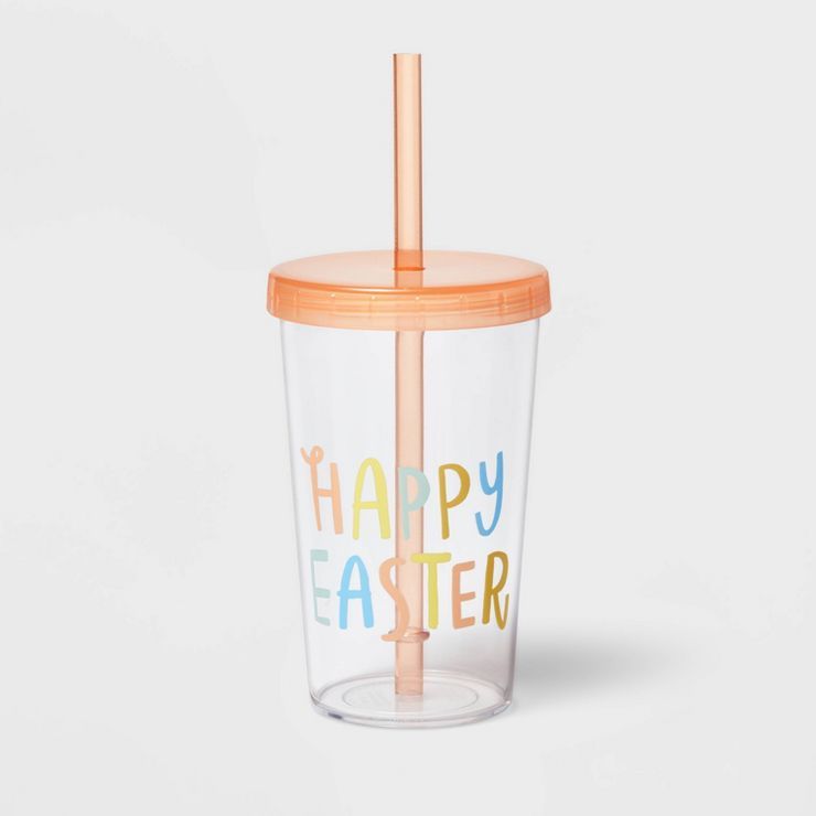 12oz Plastic Cup with Straw - Spritz™ | Target