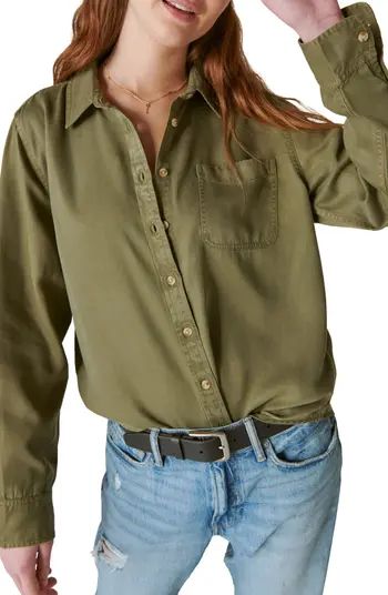 Solid Oversize Shirt | Nordstrom