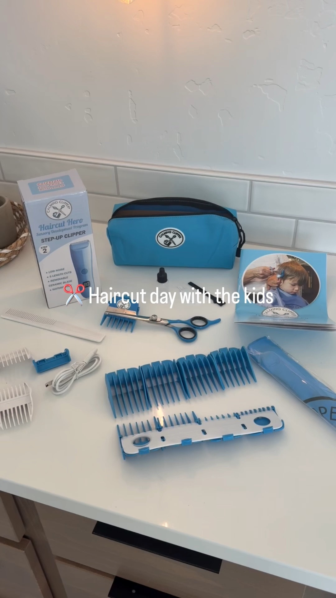 POV: You realize you don’t need a trip to the salon for every kid haircut. ✂️

Today my son got a fresh cut, and my daughter got her very first trim from mom. 🥹

The Haircut Hero Calming Clipper made the whole experience so much smoother with its low-noise design that helps keep kids comfortable during haircuts. Plus, the kit includes clippers, scissors, combs, brush, cape, and everything needed for stress-free trims at home.

🇺🇸 Proudly made in the USA
🛒 Available on Amazon
✨ Save 10% with code CCHHAMANDA through July 31, 2026

#trending #satisfying #haircut #calmingclipper #haircuthero #smallbusiness

#LTKmomlife #LTKKids #LTKBaby