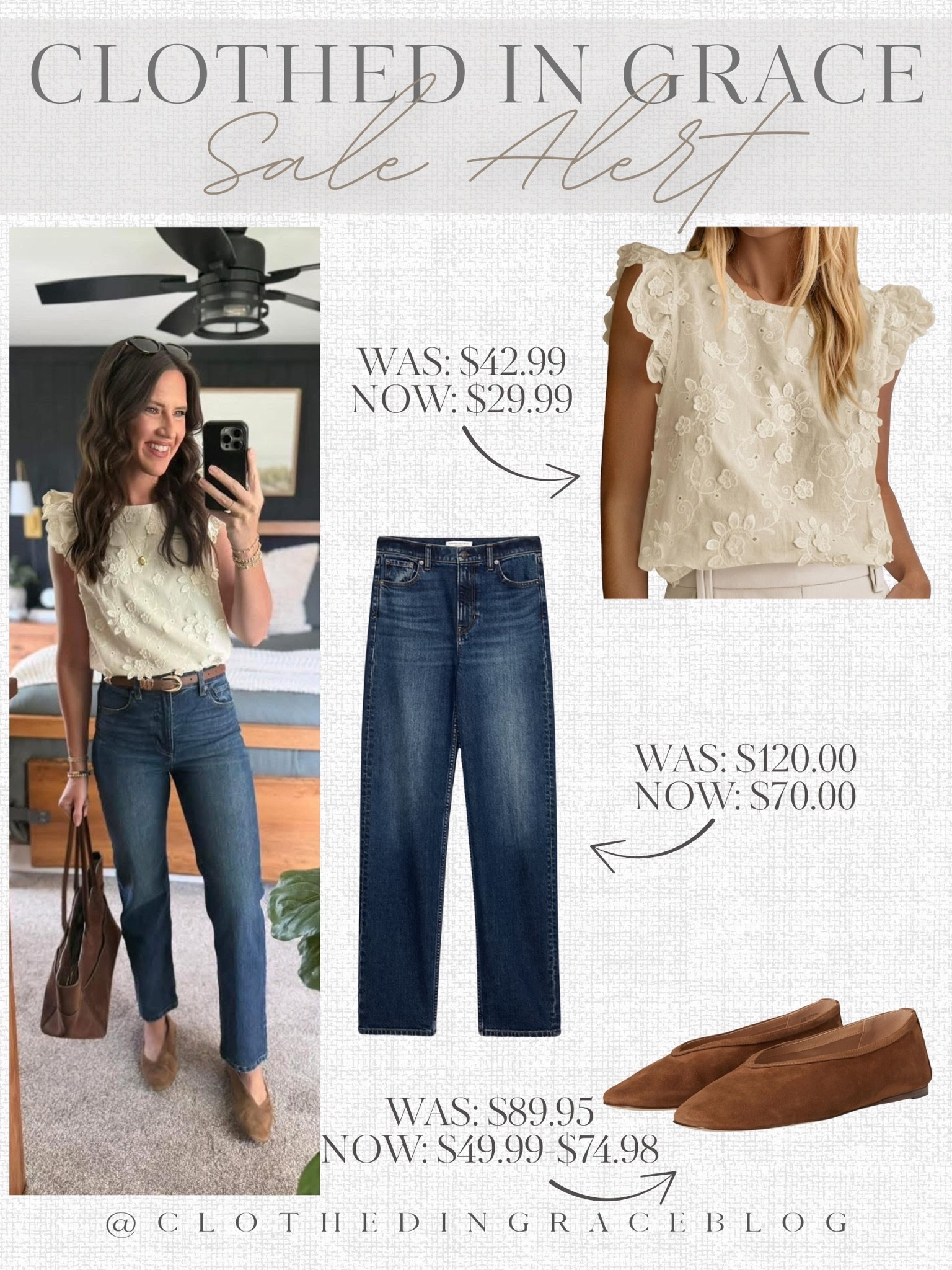 Outfit on sale 

Top - small
Jeans - size 26 regular
