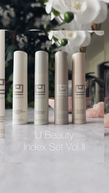 The U Beauty Index Set II is a great way to introduce these amazing products into your skincare routine. The hero is the Resurfacing Compound, I can't live without it. It's SO good! #holygrail 

Skin care products, skin care regimen, new skincare, effective skin care, sample size skincare, introductory sets, luxury beauty, luxury skincare #PatranilaPick 

Music: Rio de Janeiro
Musician: EnjoyMusic

#LTKunder100 #LTKbeauty #LTKFind