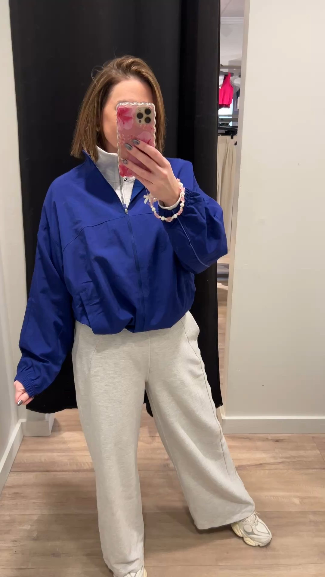 Lululemon license to train woven oversized jacket on sale. I’m wearing the size medium. 

#LTKSaleAlert #LTKActive #LTKMidsize