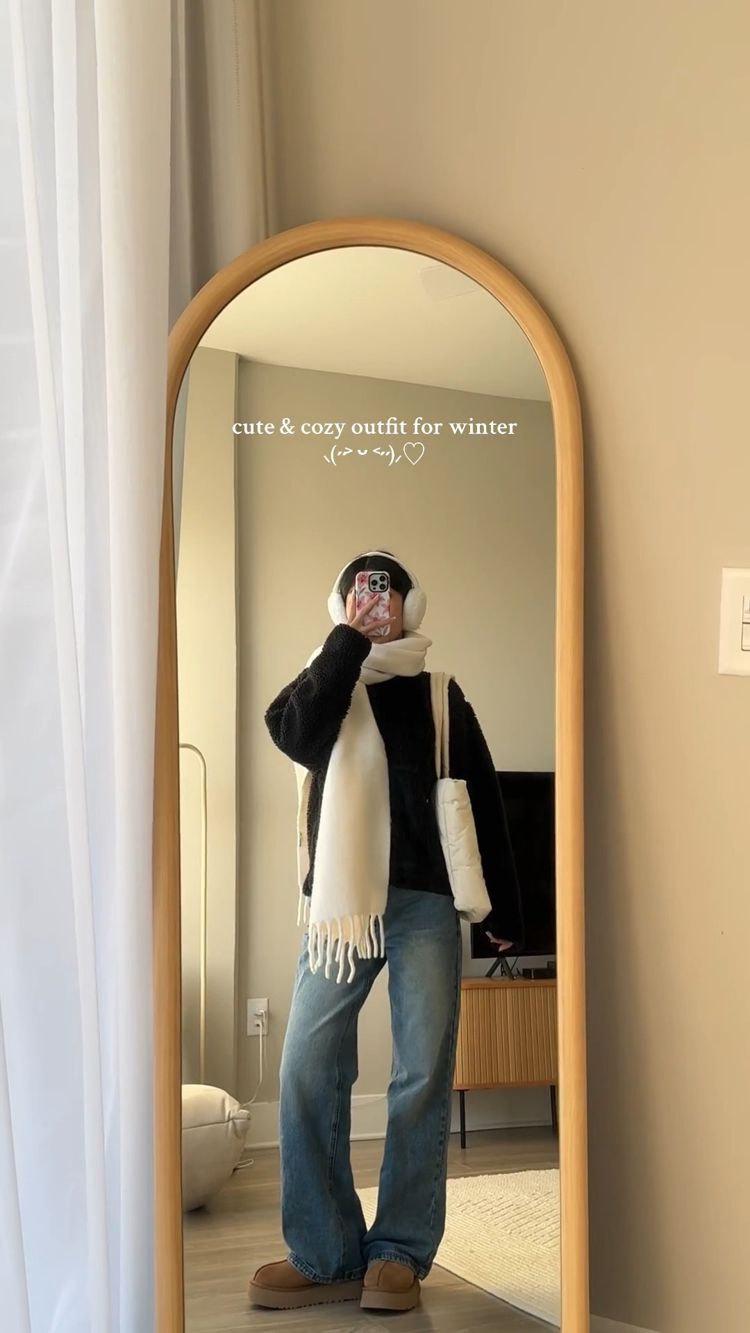 cozy winter outfit❄️🧣

#LTKHoliday #LTKootd