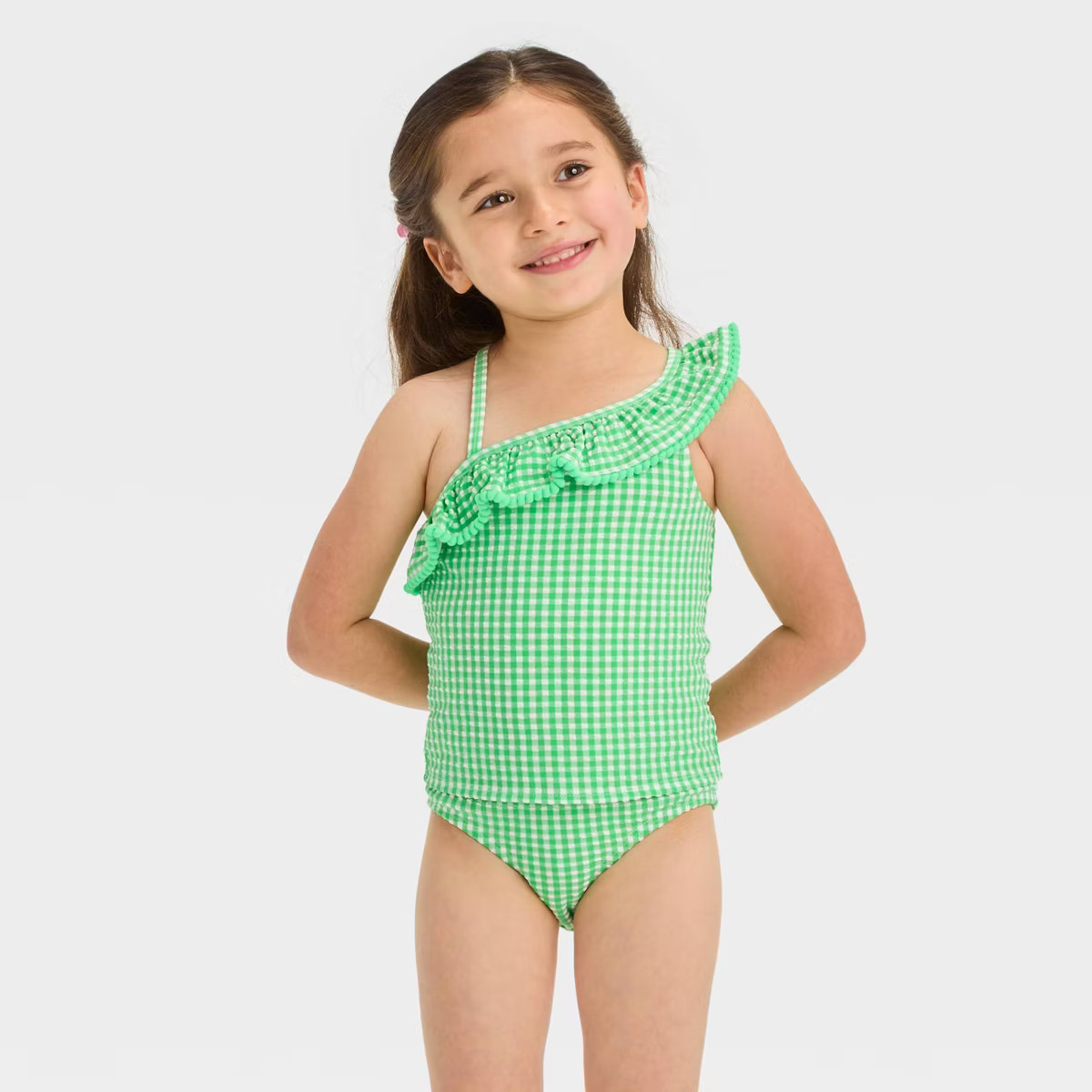 Toddler Girls' Ruffle Tankini Set - Cat & Jack™ | Target