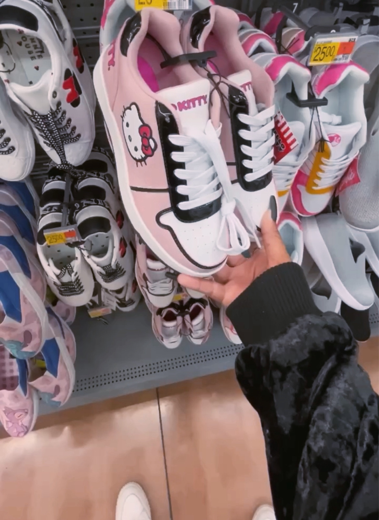 HK sneakers have dropped at Walmart 🩷🖤👟

#LTKfindsunder50 #LTKstyletip