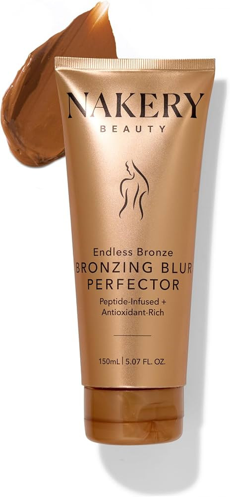 Nakery Diamond Glow Blur Perfector Face & Body Bronzer Shimmer - Illuminating Shimmer Lotion for ... | Amazon (US)