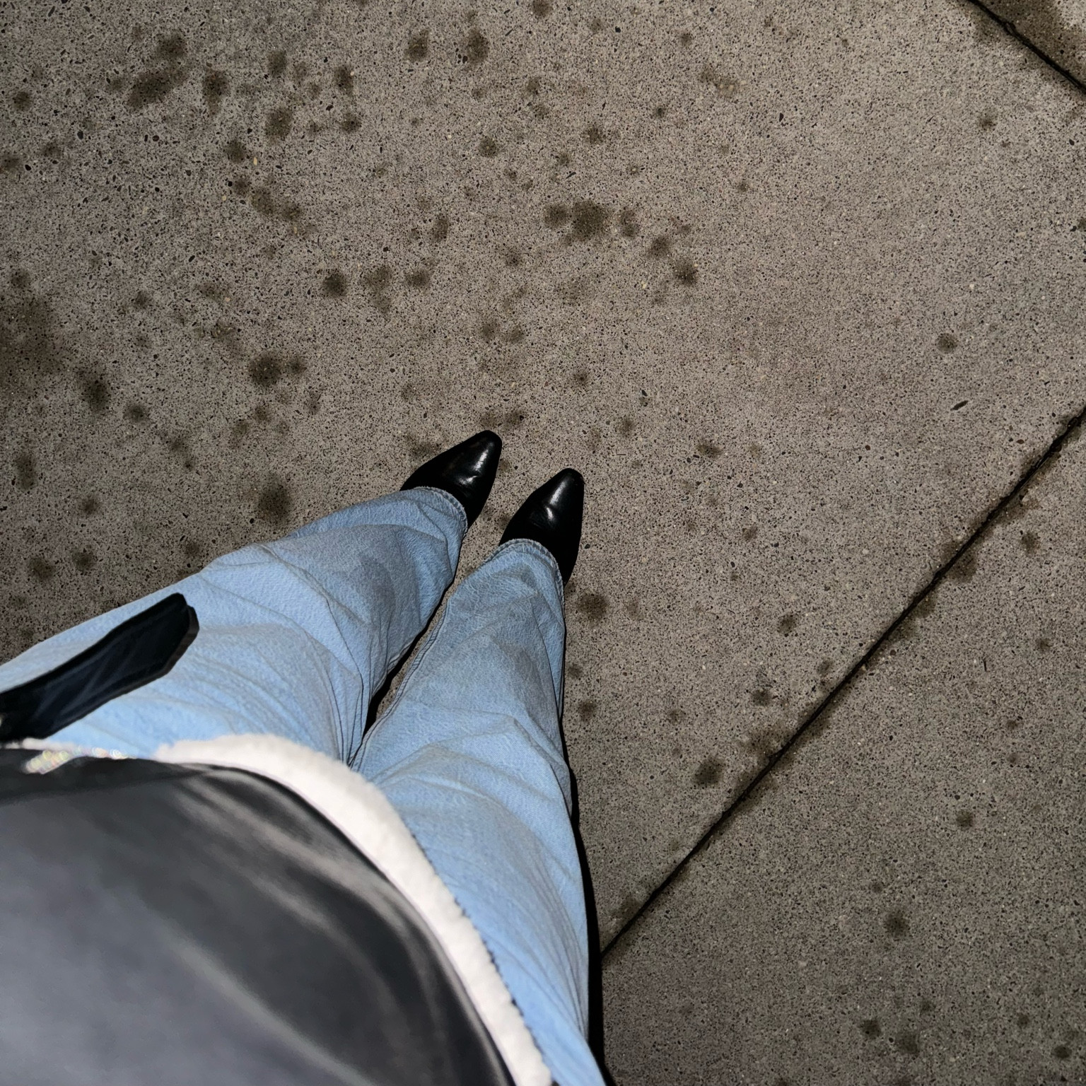 OOTN 🖤
shoes: 8WIDE 
pants 34short 
jacket: 1X 

#LTKSeasonal #LTKPlusSize #LTKFindsUnder100