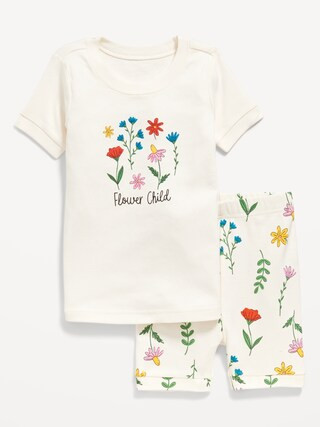 Unisex Snug-Fit Printed Pajama Set for Toddler & Baby | Old Navy (CA)