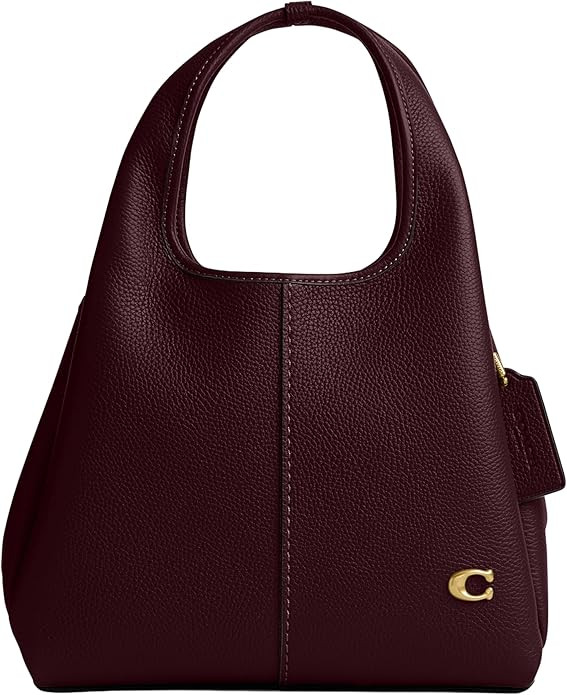 COACH Polished Pebble Leather Lana Shoulder Bag 23 | Amazon (US)