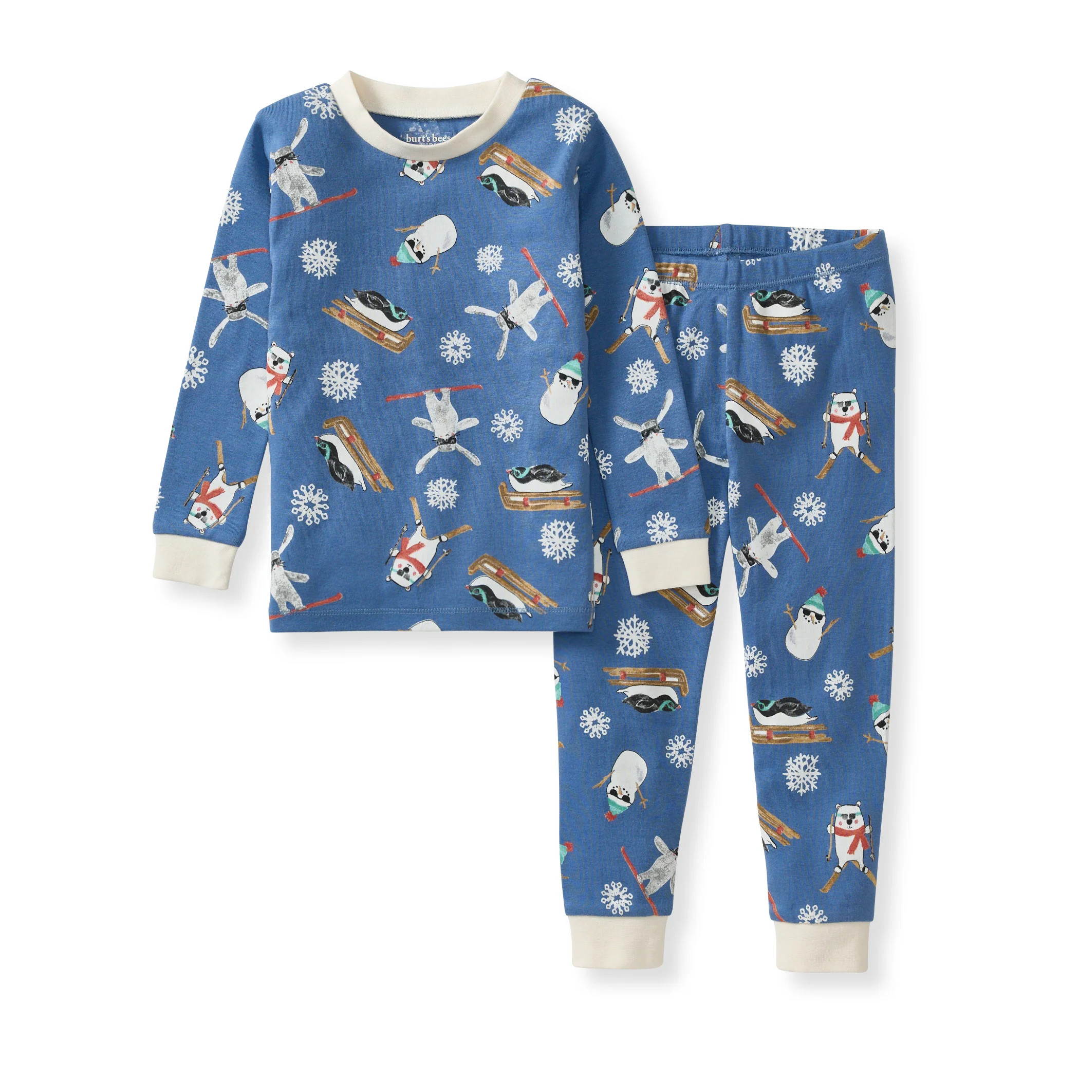 Meet Me on the Mountain Two-Piece Pajamas | Burts Bees Baby