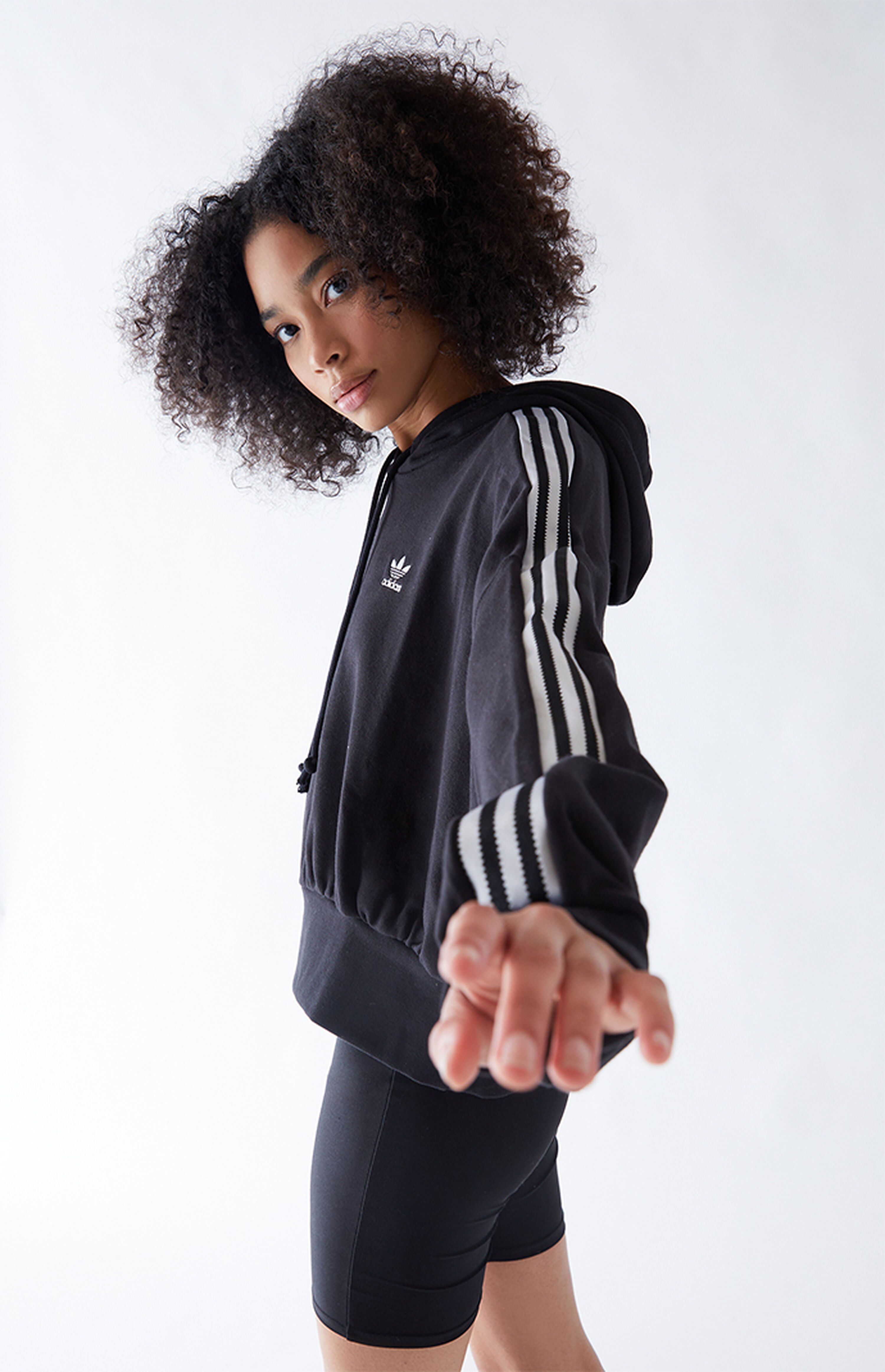 adidas Black Adicolor Hoodie | PacSun | PacSun