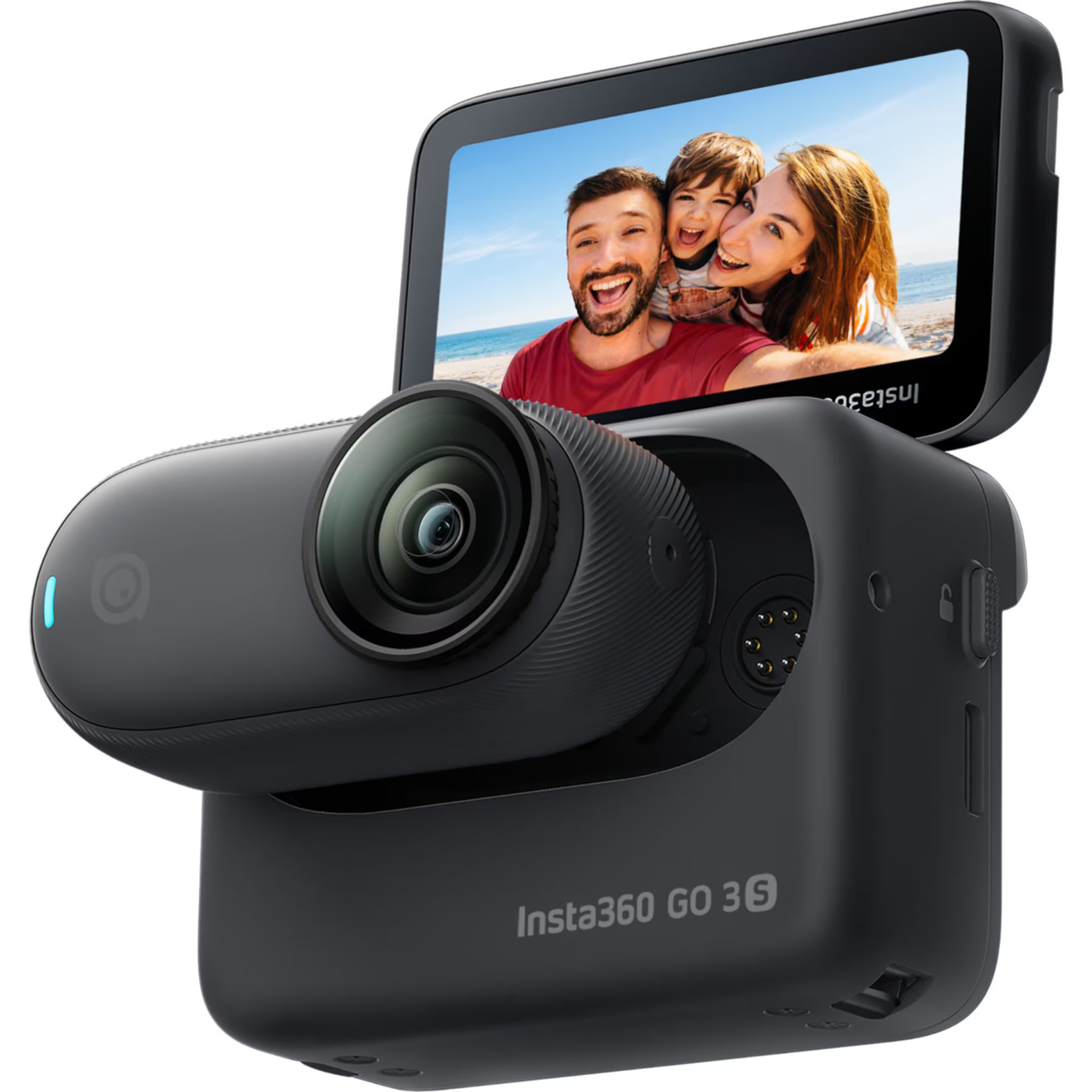 Insta360 GO 3S Standard Edition Wi-Fi Pet Camera, Midnight Black, 128-GB | Chewy