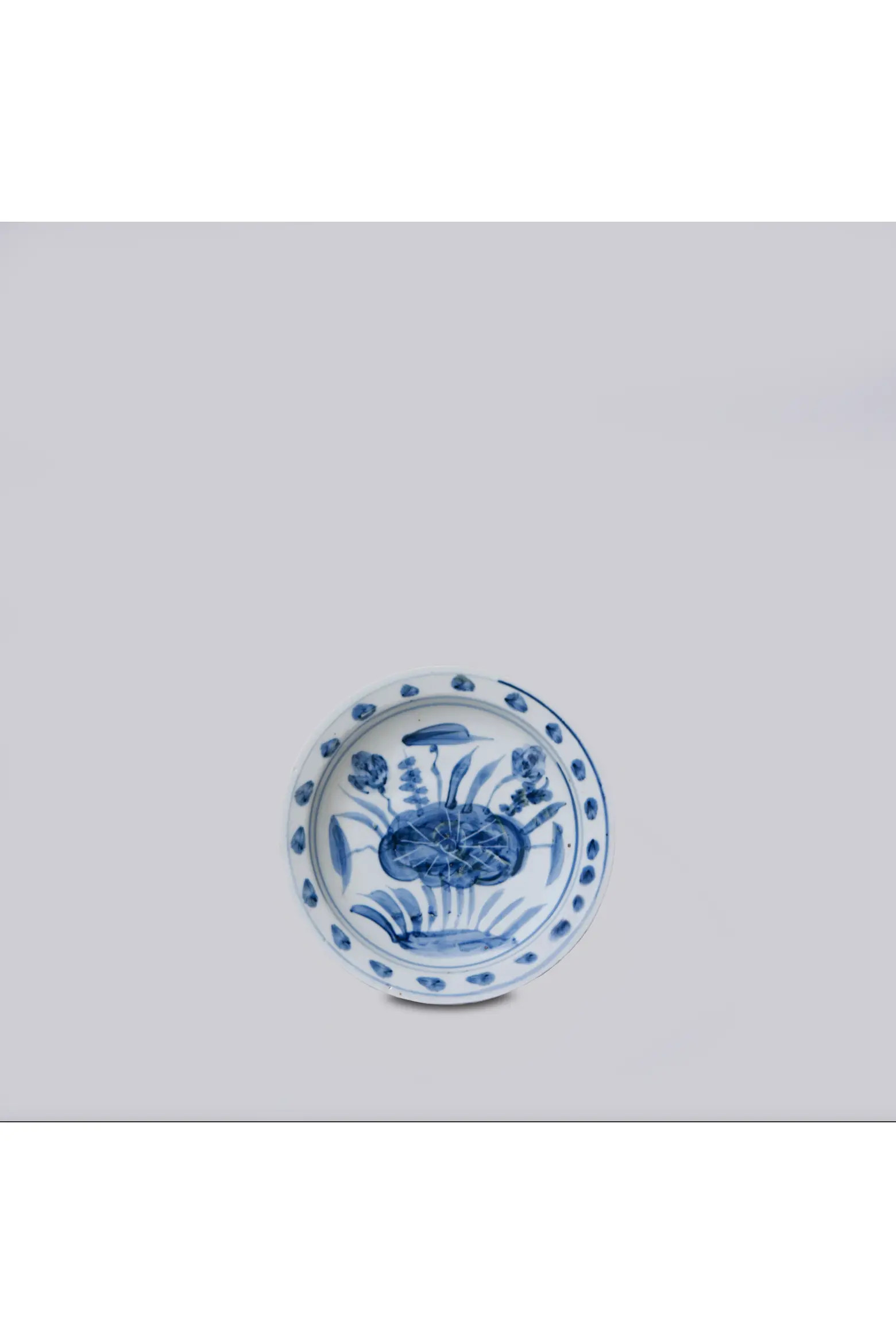 Cobalt Guild Small Porcelain Lotus Dish | Nordstrom | Nordstrom
