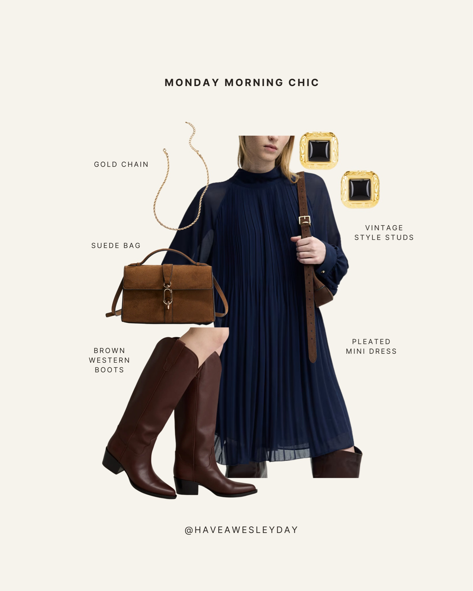 ☕️French Girl Spring Outfit Inspo☕️

2025 spring trends, mini skirt, travel style, classic chic style, affordable fashion, everyday jewelry, work dress, spring dresses, workwear chic outfit ideas, cowboy western boots, brown suede bag, office looks 

#LTKWorkwear #LTKStyleTip #LTKSeasonal