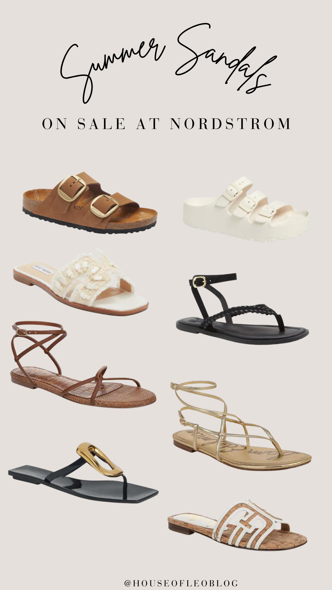 Summer sandals on sale at Nordstrom! 

 #LTKSaleAlert