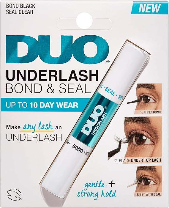 DUO Underlash Bond and Seal – Dual-Ended Bond and Seal Lash Glue with Sealer for Lash Clusters,... | Amazon (US)