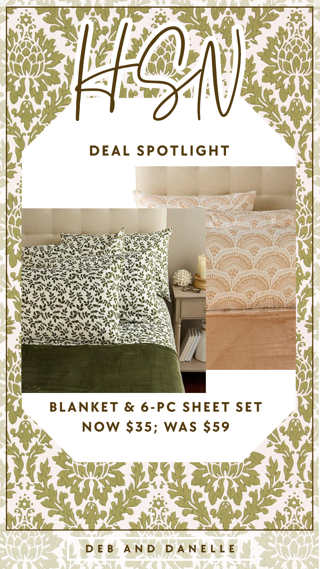 @HSN's deal spotlight item of the day is this South Street Loft blanket and 6-piece sheet set. It comes in all of the needed sizes as well as a variety of different color/print options, including two or three neutral options. At this price, this would also make a great backup set.  

 #LTKHome #LTKSaleAlert #LTKFindsUnder50