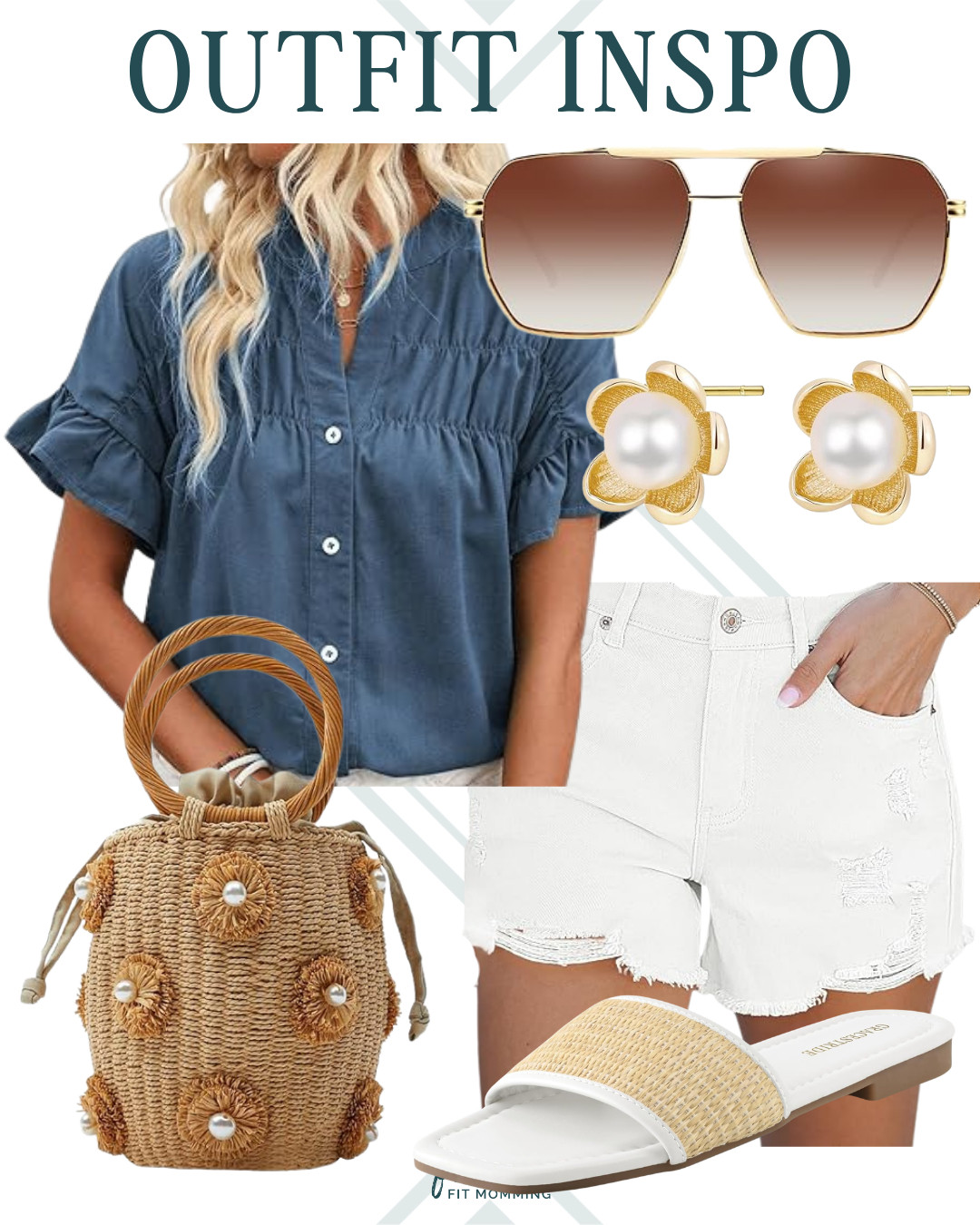 CUTE summer look! 

 