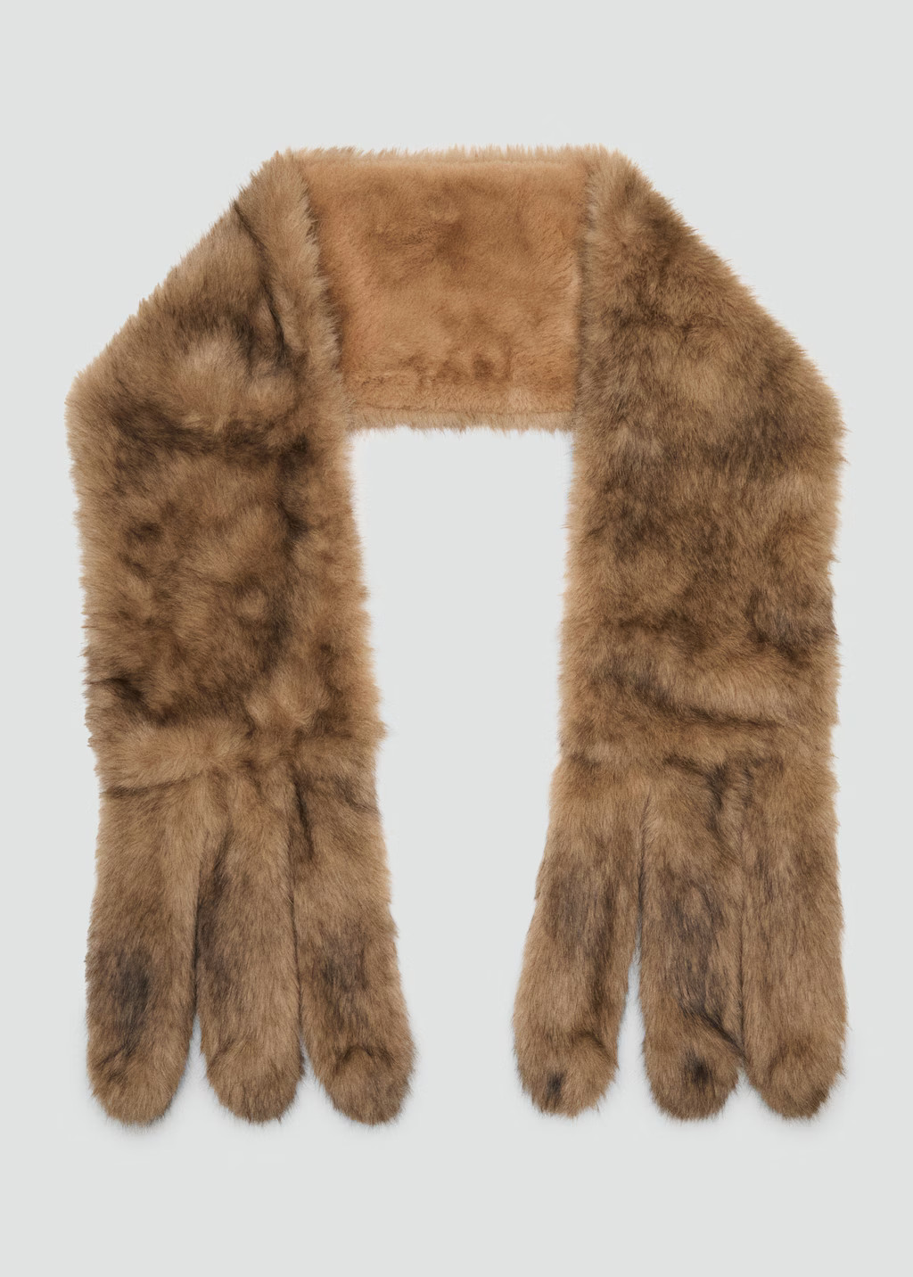 Long fur-effect scarf | Mango (US/MX/AU)