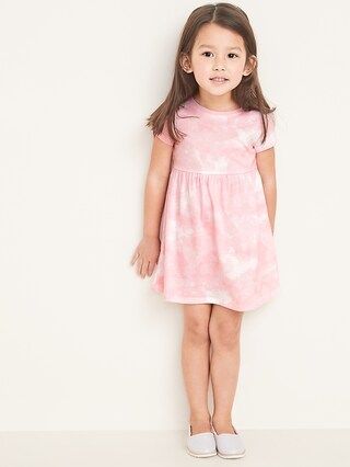 Printed Fit & Flare Dress for Toddler Girls | Old Navy (US)