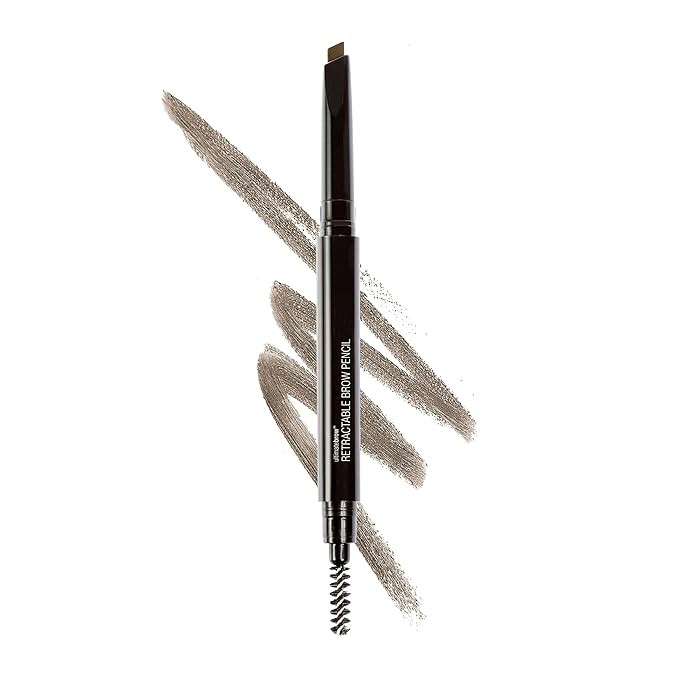 wet n wild Ultimate Eyebrow Retractable Definer Pencil, Ash Brown, Dual-Sided Brow Brush, Fine Ti... | Amazon (US)