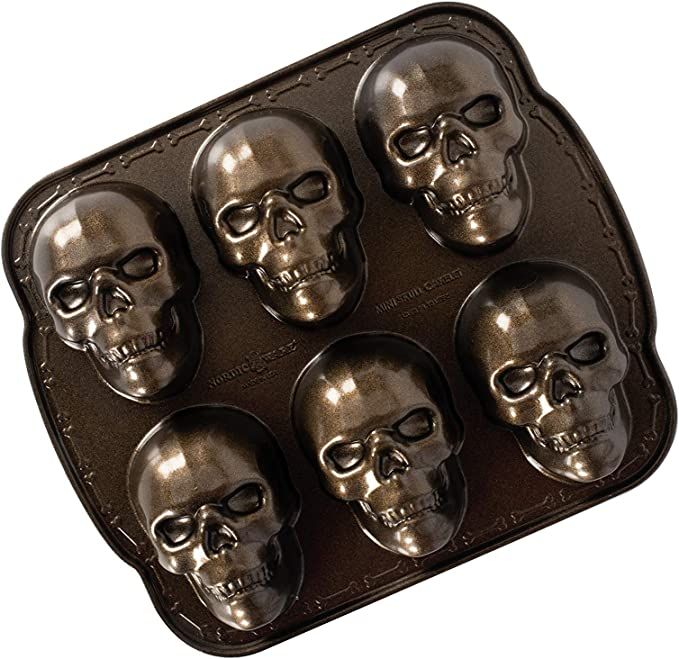 Nordic Ware,,Nordic Ware Haunted Skull Cakelet Pan | Amazon (US)
