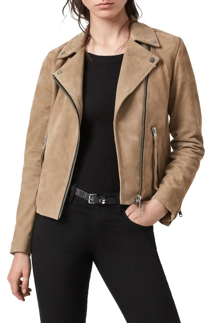Dalby Suede Biker Jacket | Nordstrom