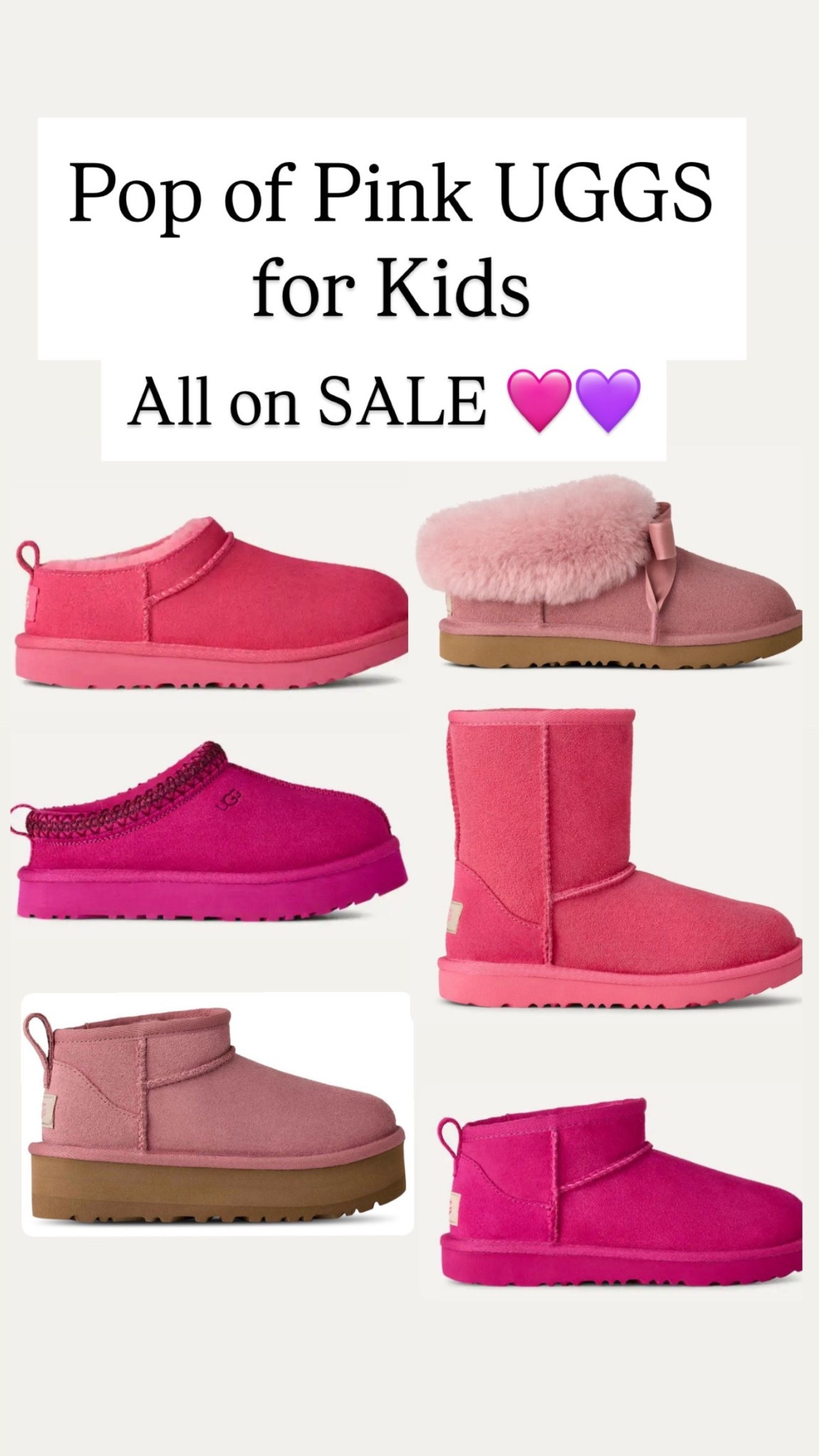 UGGS FIR GIRLS ON SALE 

#LTKSaleAlert #LTKKids