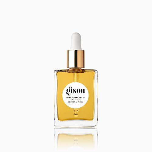 Gisou Honey Infused Hair Oil Mini - Hydrating & Frizz Control Treatment with Mirsalehi Honey, Adds Shine & Heat Protectant for All Hair Types, 0.7 Fl Oz | Amazon (US)