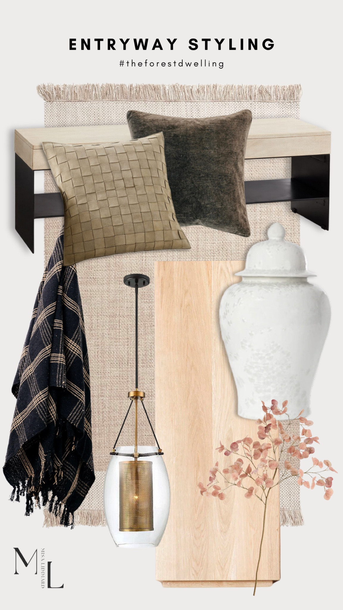 Linking the items from our current entryway setup. We made the Cayman bench a bit more cozy with some textured throw pillows and a blanket.

#LTKStyleTip #LTKHome