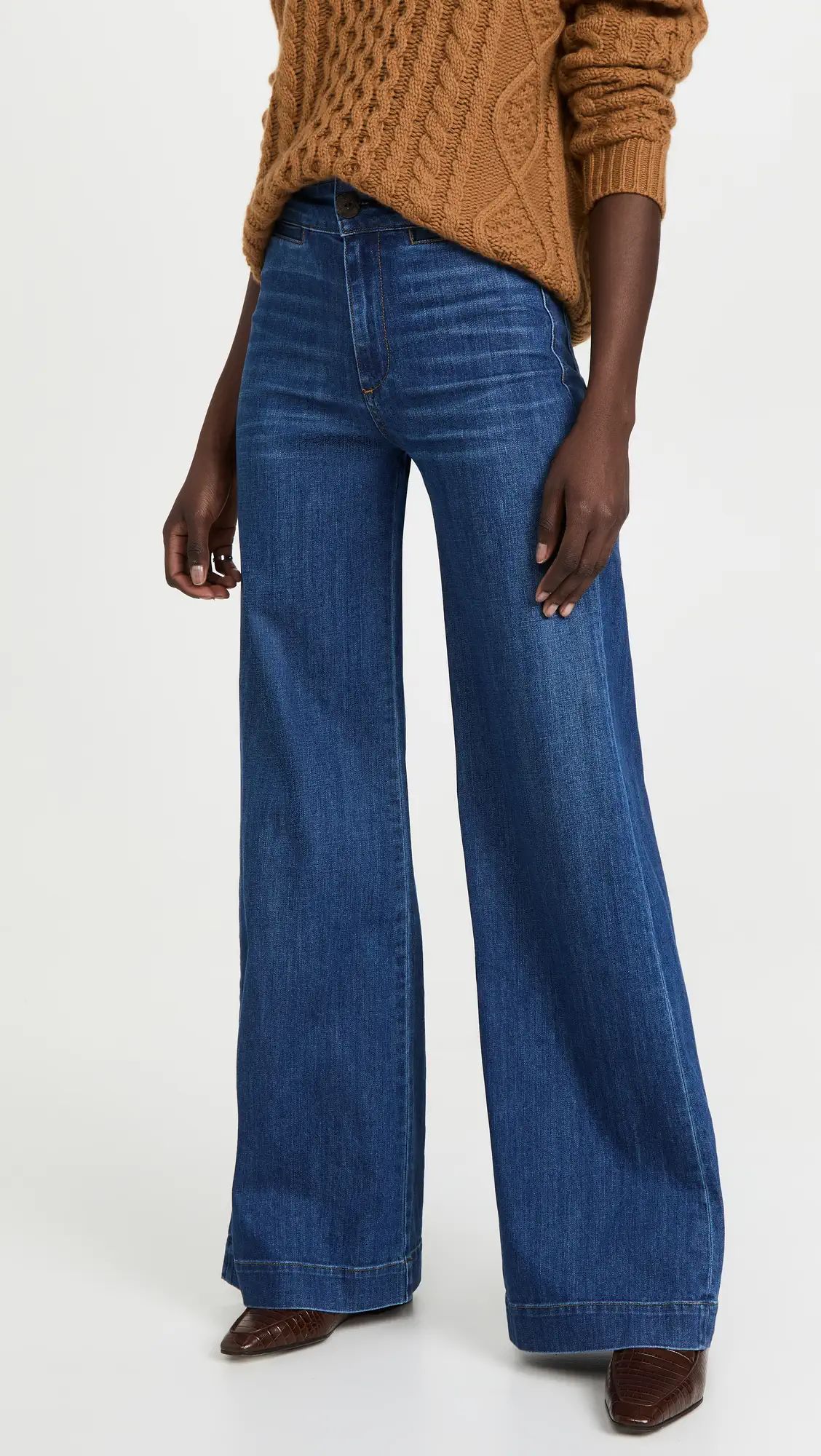 ASKK NY Brighton Wide Leg Jeans | Shopbop | Shopbop