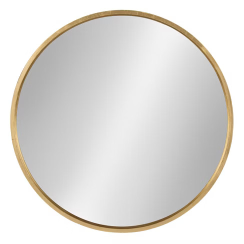 Travis Round Mirror 25" - Kate & Laurel | Target