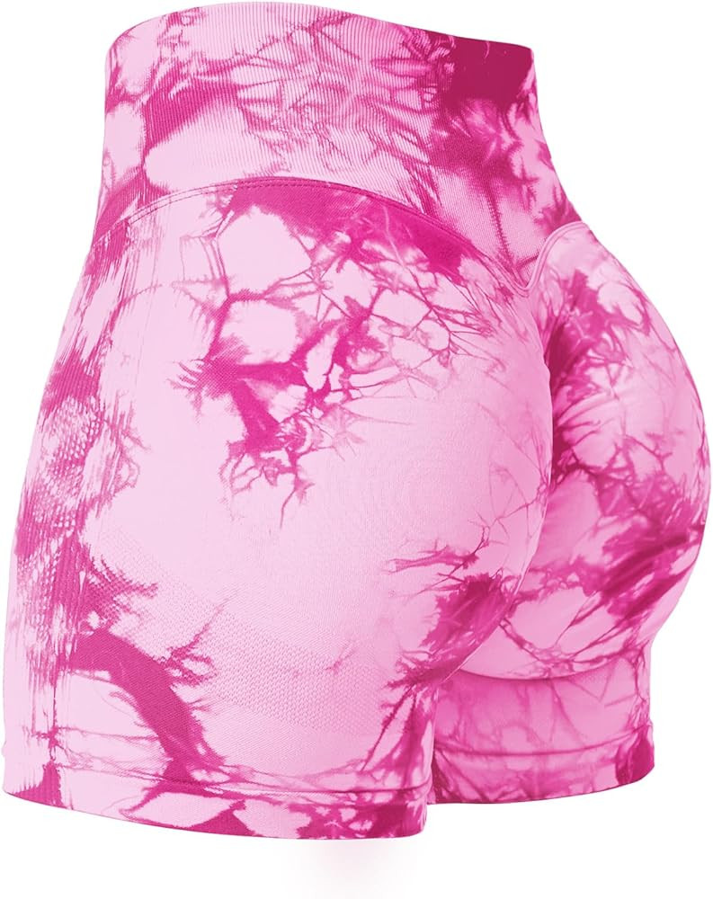 YEOREO Professional Women Workout Shorts 3.6" Scrunch Shorts Seamless High Waisted Contour Gym Yo... | Amazon (US)