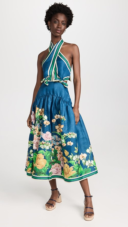 Lyla Halter Midi Dress | Shopbop