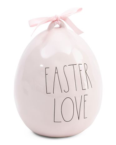 Ceramic Easter Love Egg Decor | Pillows & Decor | Marshalls | Marshalls