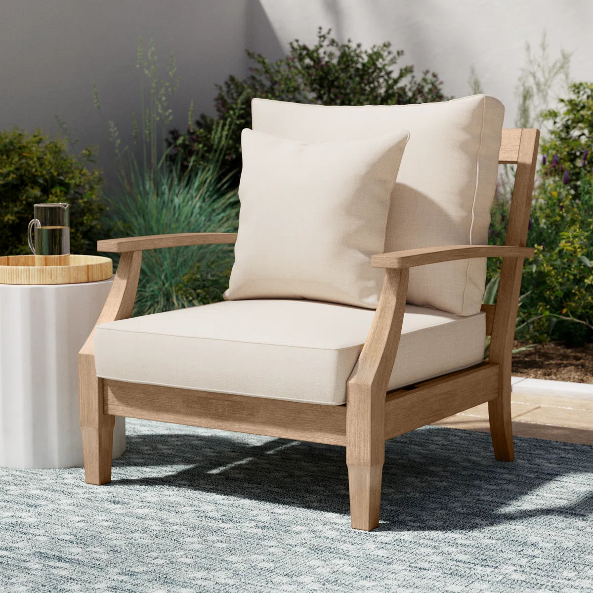 Samya Patio Chair with Cushions | Wayfair North America