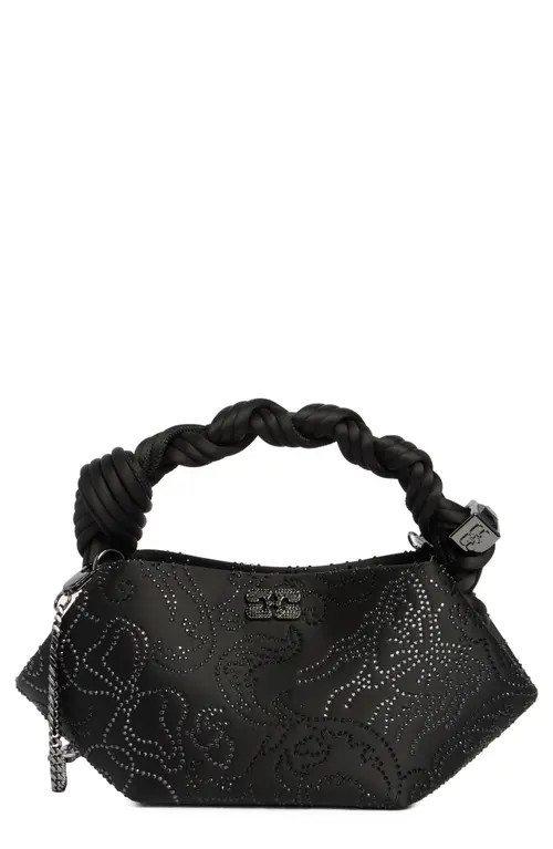 Ganni Mini Bou Sequin Crossbody Bag in Black at Nordstrom | Nordstrom