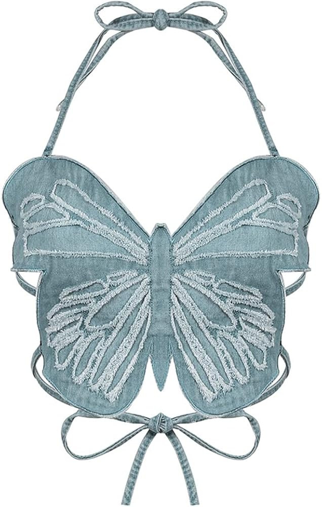 SFBBCLOZ Women's Tank Top Cami Top Halter Crop Top for Women Sleeveless Vest Casual Tee Shirt Par... | Amazon (US)