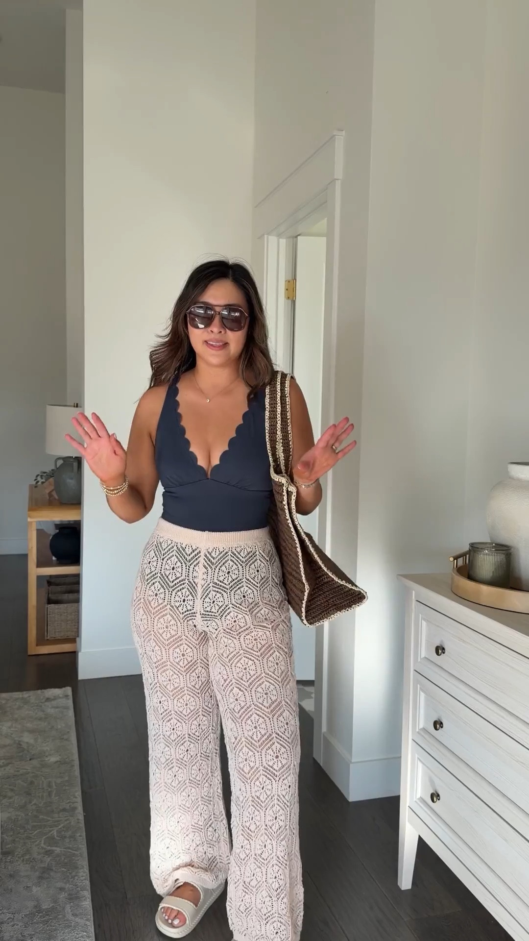 Target Tummy Control Swim Look
Scalloped Swimsuit: Medium
Coverup Pants: Medium 

target swim, tummy control swimwear, scalloped swimsuit, swimsuit cover ups, target fashion, summer outfit, resort wear, beach outfit

#LTKSeasonal #LTKootd