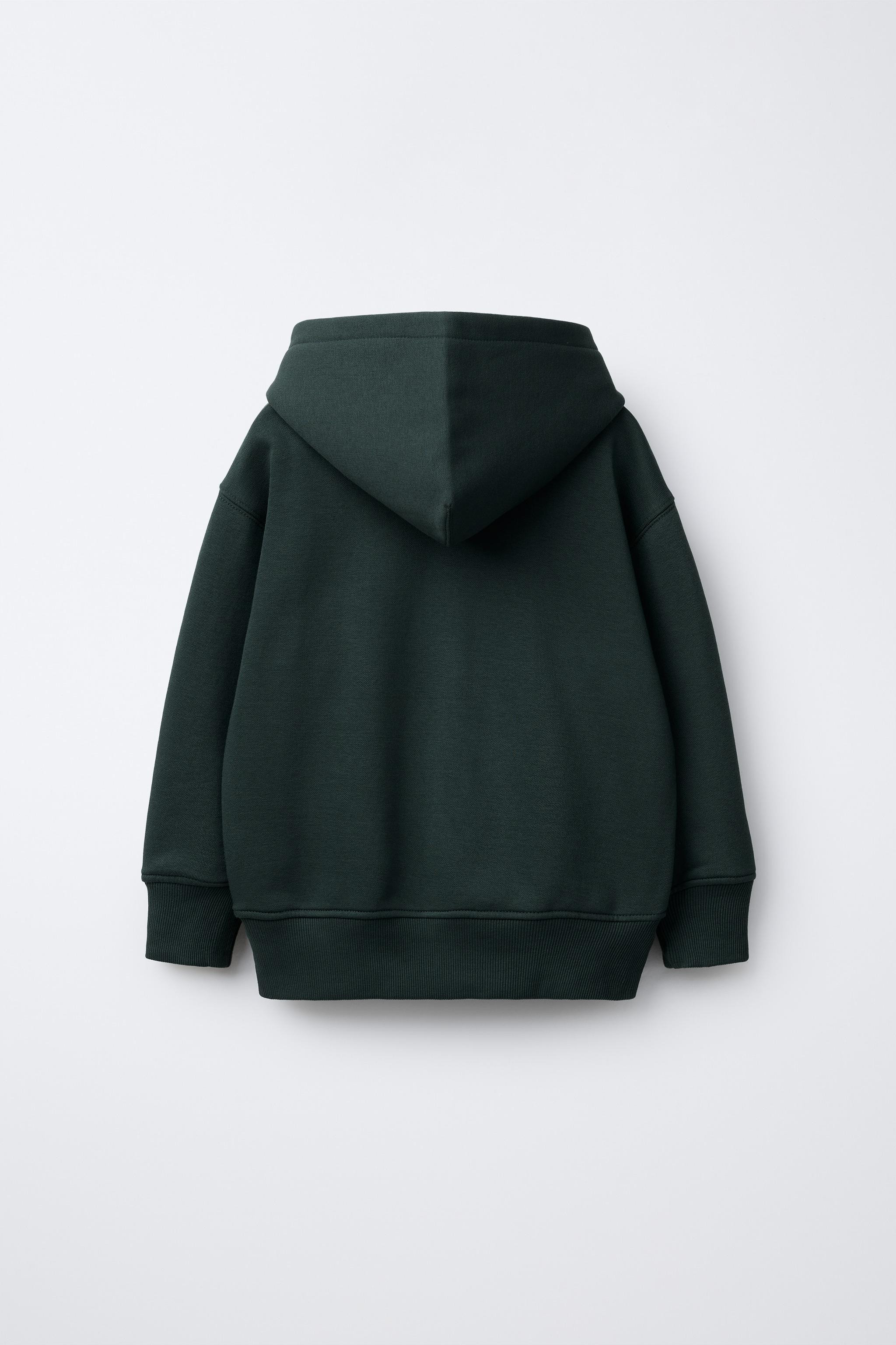 SLOGAN PRINT HOODIE | Zara UK