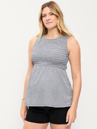 Maternity Smocked Top | Old Navy (US)