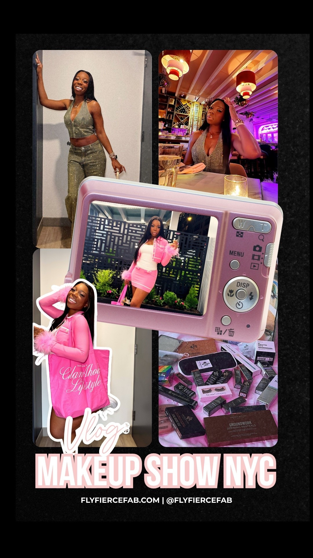 I had the best time at The Makeup Show NYC 🗽💖✨ I got to check out so many great makeup products, new brands, and learned lots of tips from pro makeup artists to level up my makeup game (like at the Danessa Myricks X Painted by Esther Makeup Masterclass).

I tagged some of my nyc outfits, makeup I used + got, and my new filming setup I used to record my vlog.

Check out my YouTube channel to see how The Makeup Show was IRL 🎥⏯️✨

#LTKvlog #LTKdayinmylife