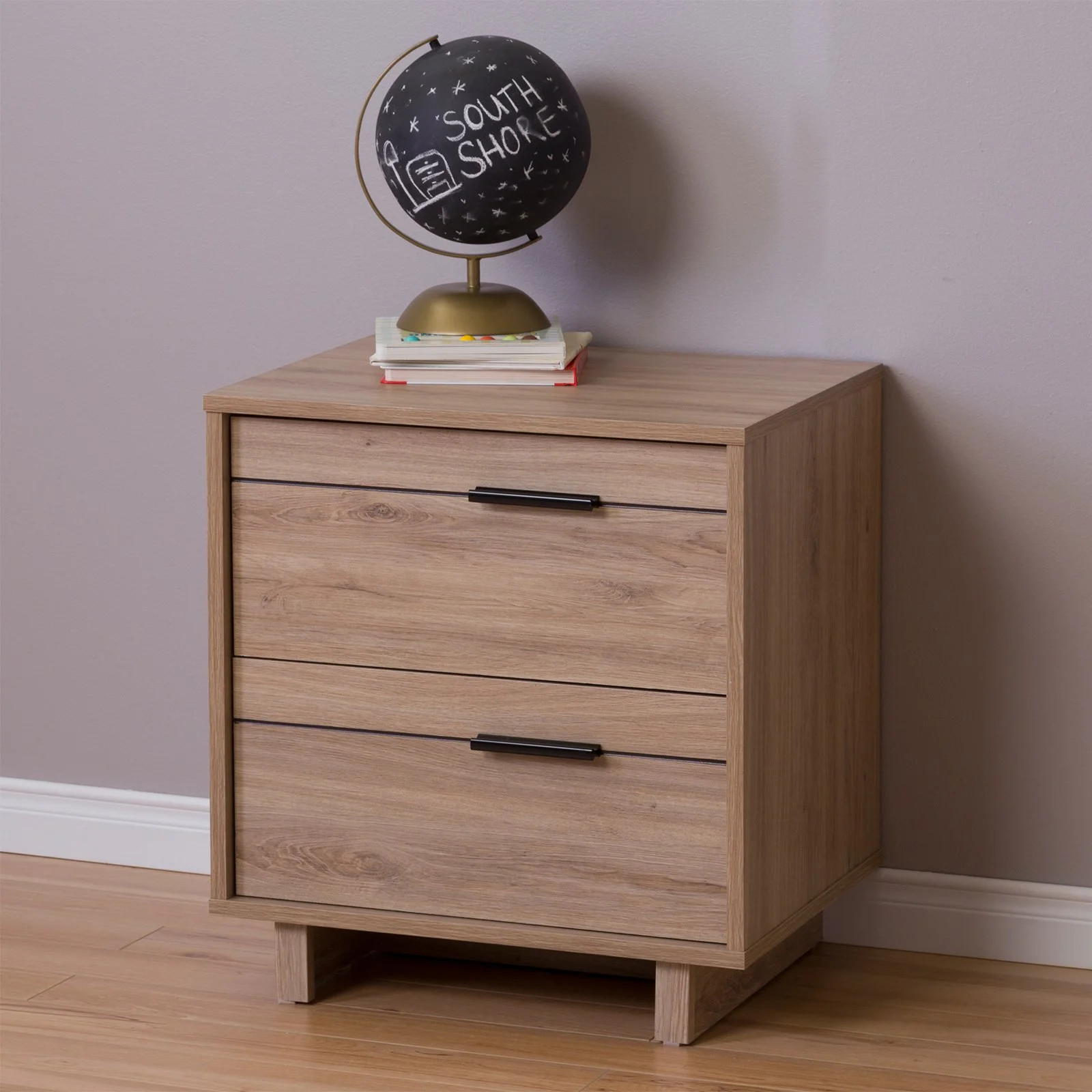 South Shore Fynn 2-Drawer Nightstand, Multiple Finishes | Walmart (US)